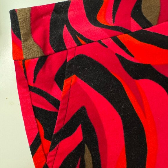 Trina Turk Velvet Mod Stripe Mini Skirt - Picture 3 of 5
